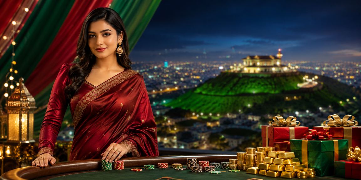 সিলেটে ঈদ উৎসবে ক্যাসিনো বেটিং উপভোগ করছেন একজন খেলোয়াড়